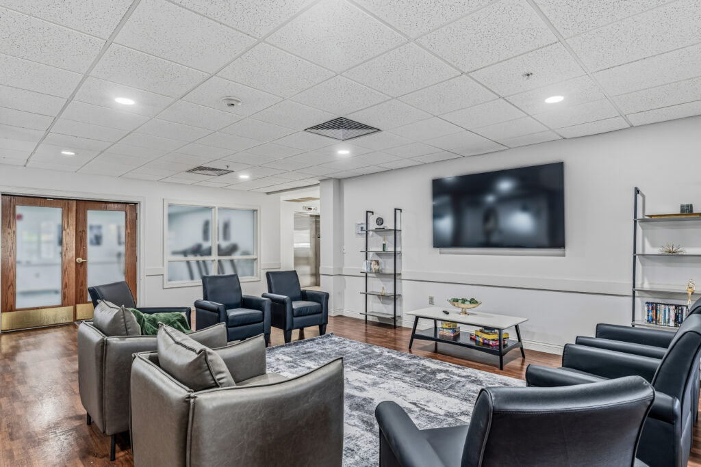 Strive Recovery Of Fort Wayne, IN Living Room TV Area